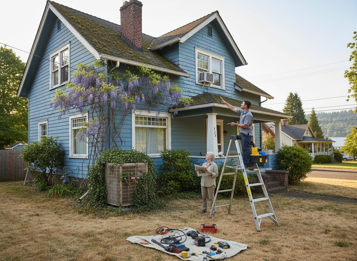 What Older Milwaukie Houses Need Before Summer Cooling Starts